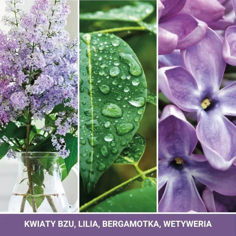 Średnia świeca zapachowa Lilac Blossoms 368g - Image 3