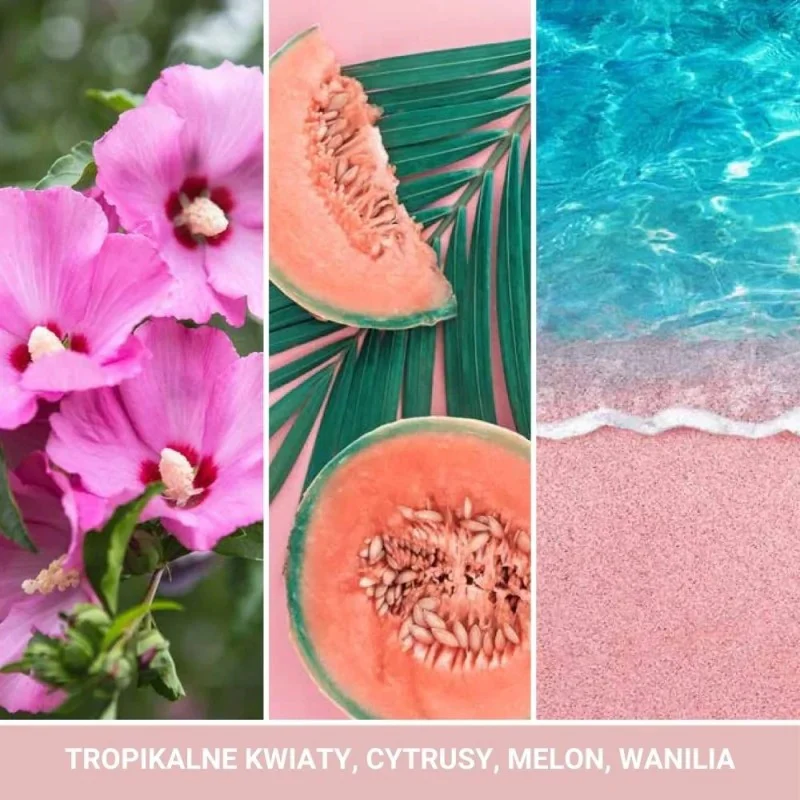 Średnia świeca zapachowa Pink Sands 368g - Image 2