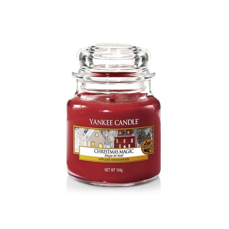 Świeca zapachowa mały słój Christmas Magic 104g