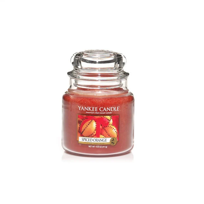 Świeca zapachowa mały słój Spiced Orange 104g