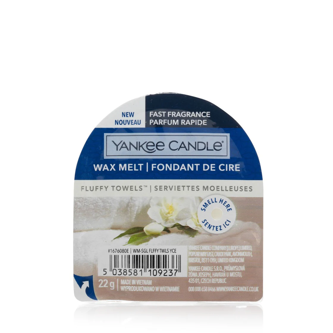 Wax Melt wosk zapachowy Fluffy Towels 22g