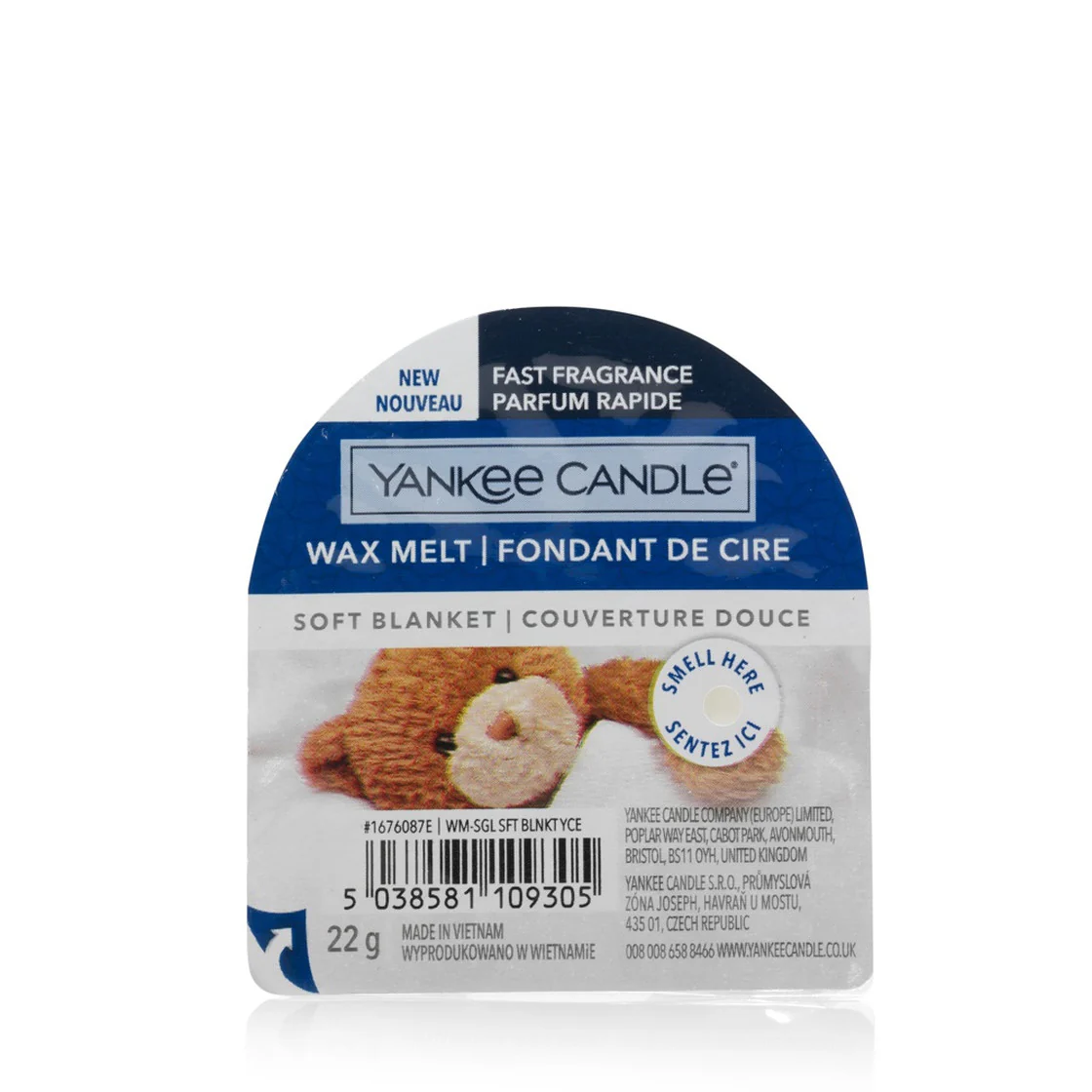 Wax Melt wosk zapachowy Soft Blanket 22g