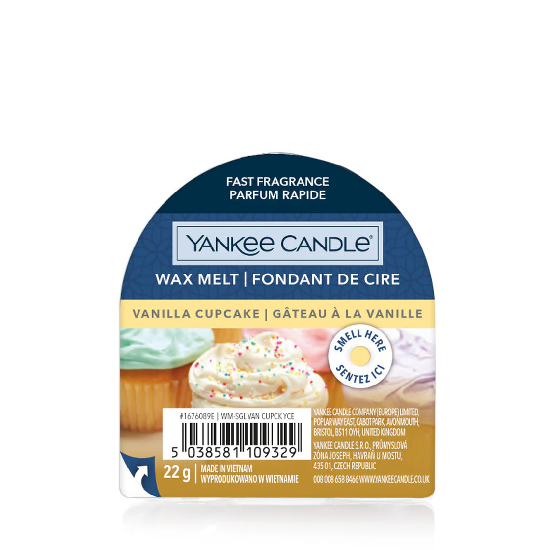 Wax Melt wosk zapachowy Vanilla Cupcake 22g