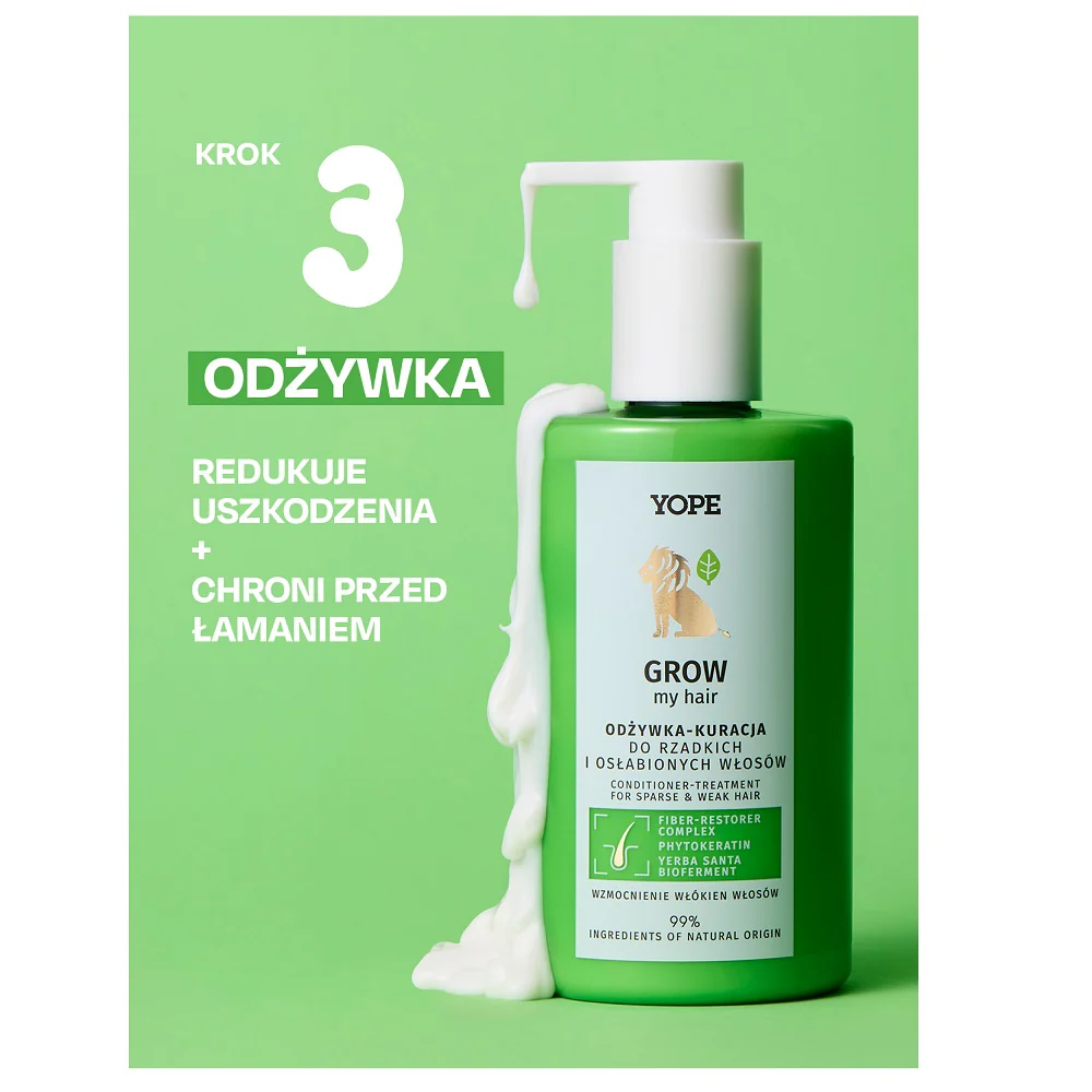 Grow My Hair odżywka-kuracja wzmacniająca 300ml - Image 2