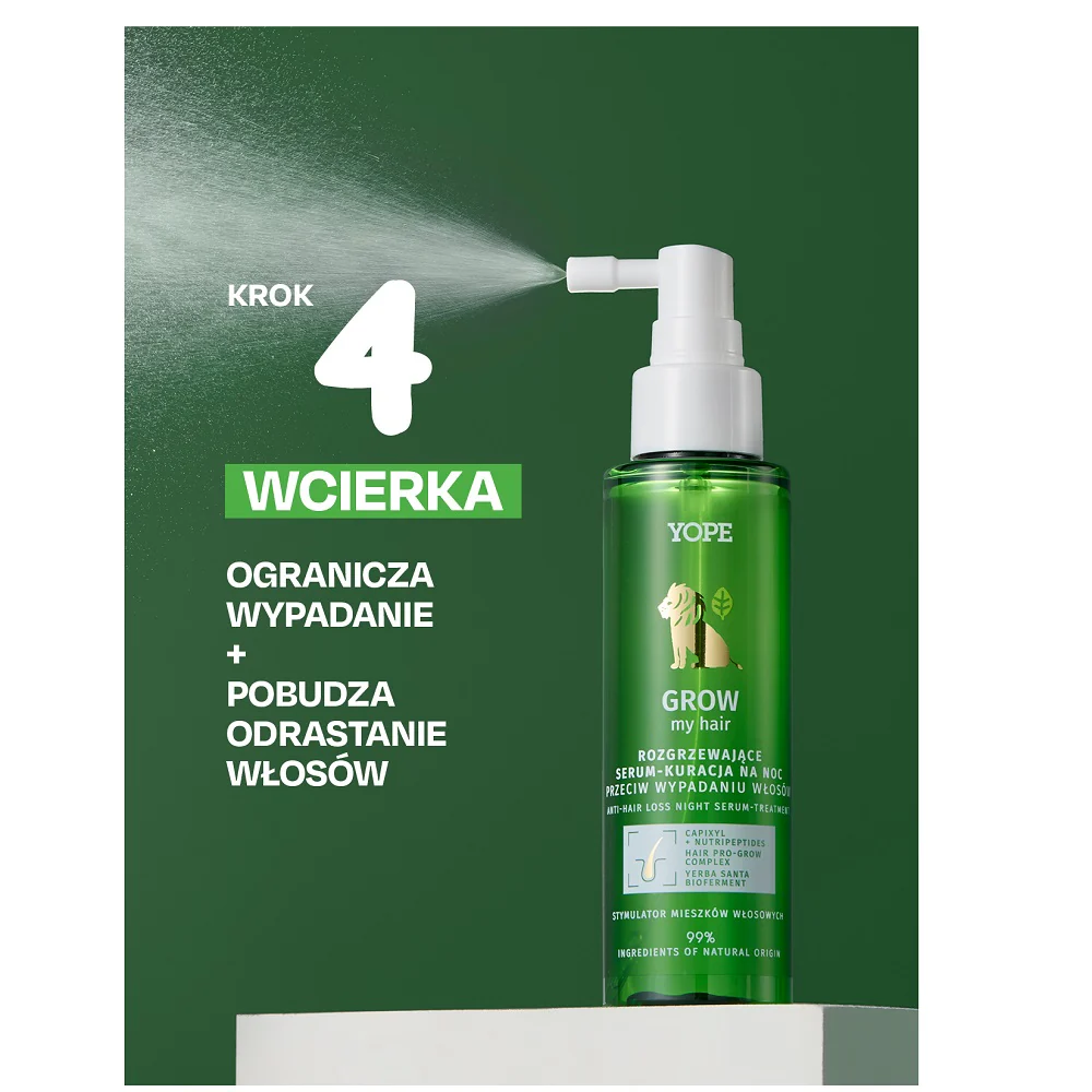 Grow My Hair rozgrzewające serum-kuracja na noc 110ml - Image 2