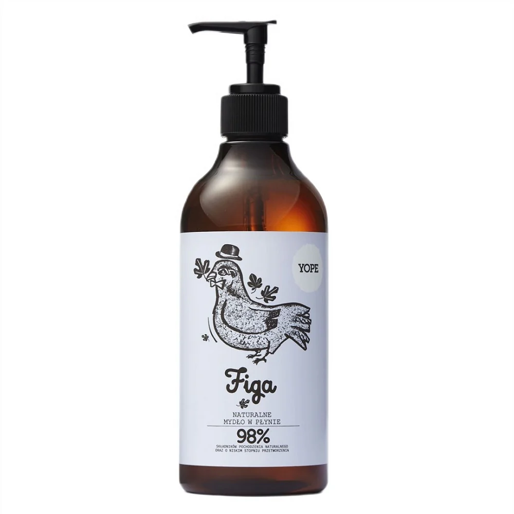Naturalne mydło w płynie Figa 500ml