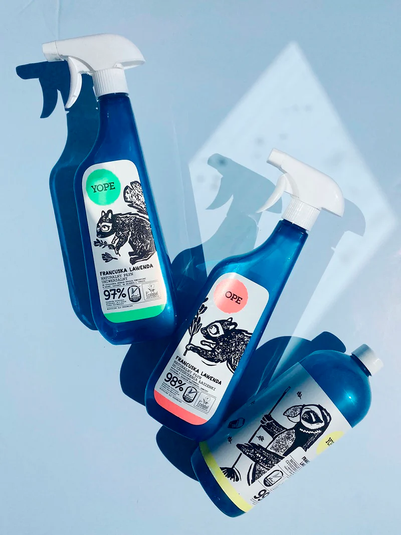Naturalny płyn do czyszczenia łazienki Francuska Lawenda 750ml - Image 2