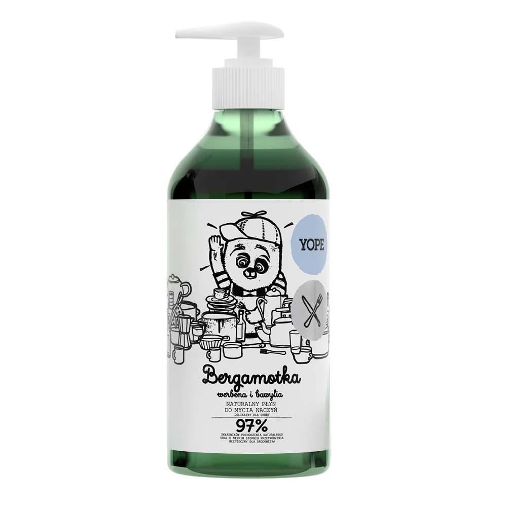 Naturalny płyn do mycia naczyń Bergamotka 750ml