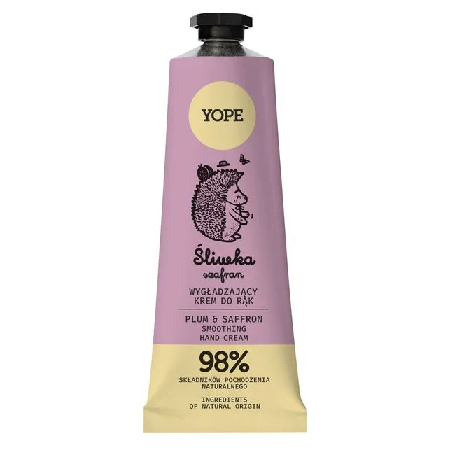 Naturalny wygładzający krem do rąk Śliwka & Szafran 50ml