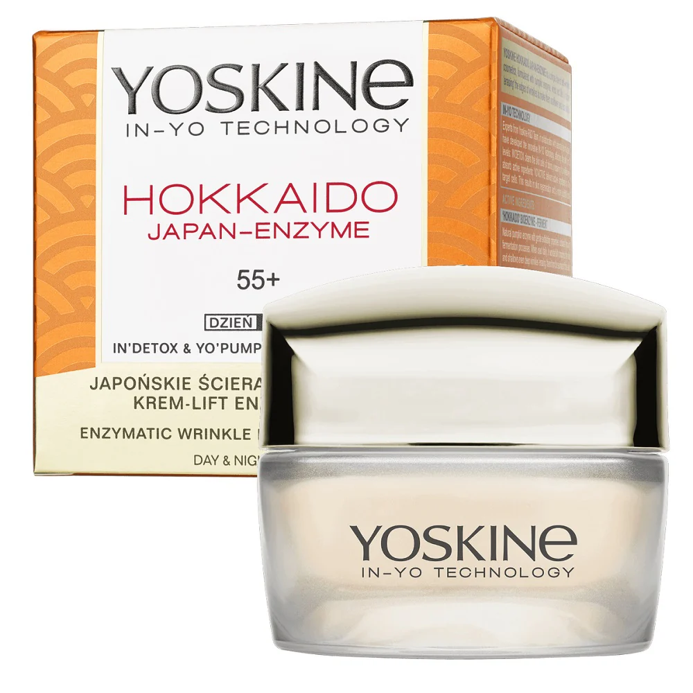 Hokkaido Japan-Enzyme przeciwzmarszczkowy krem do twarzy 55+ 50ml