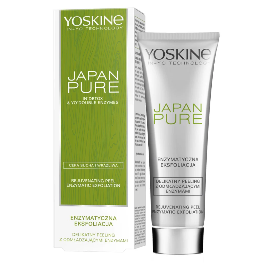 Japan Pure delikatny peeling z odmładzającymi enzymami 75ml - Image 2