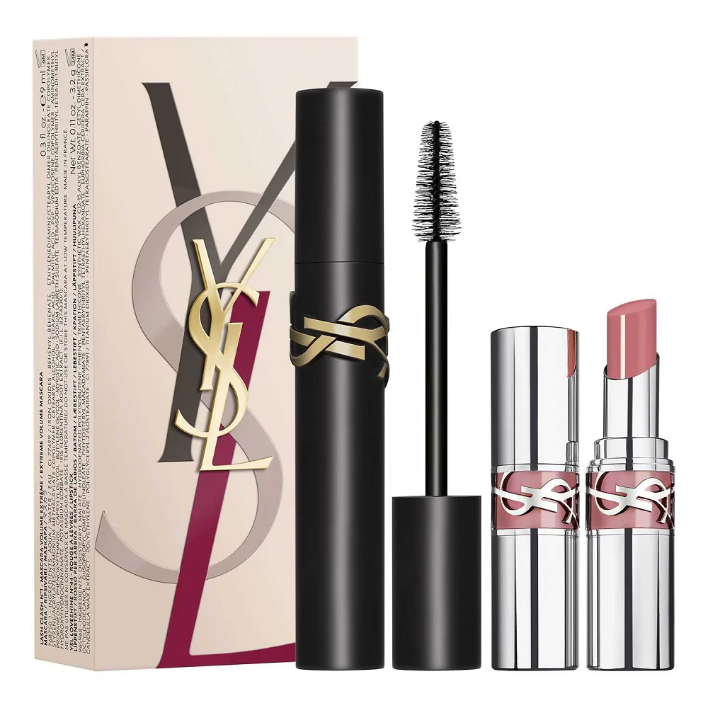 Lash Clash Mascara & Loveshine zestaw tusz do rzęs 9ml + pomadka do ust 44 3.2g