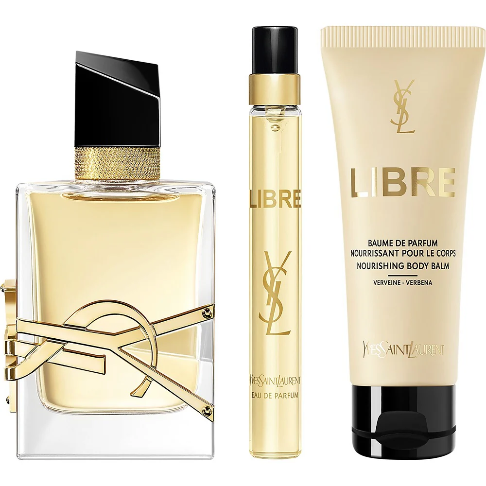 Libre Pour Femme zestaw woda perfumowana spray 50ml + woda perfumowana spray 10ml + balsam do ciała 50ml - Image 2
