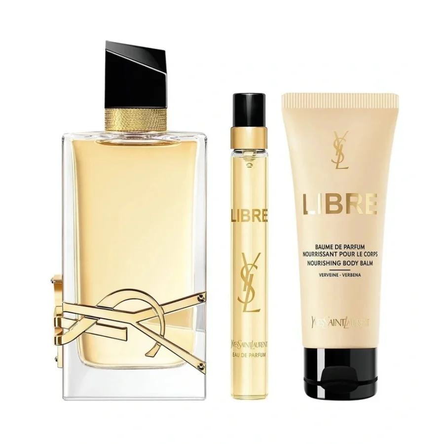 Libre Pour Femme zestaw woda perfumowana spray 90ml + woda perfumowana spray 10ml + balsam do ciała 50ml - Image 2