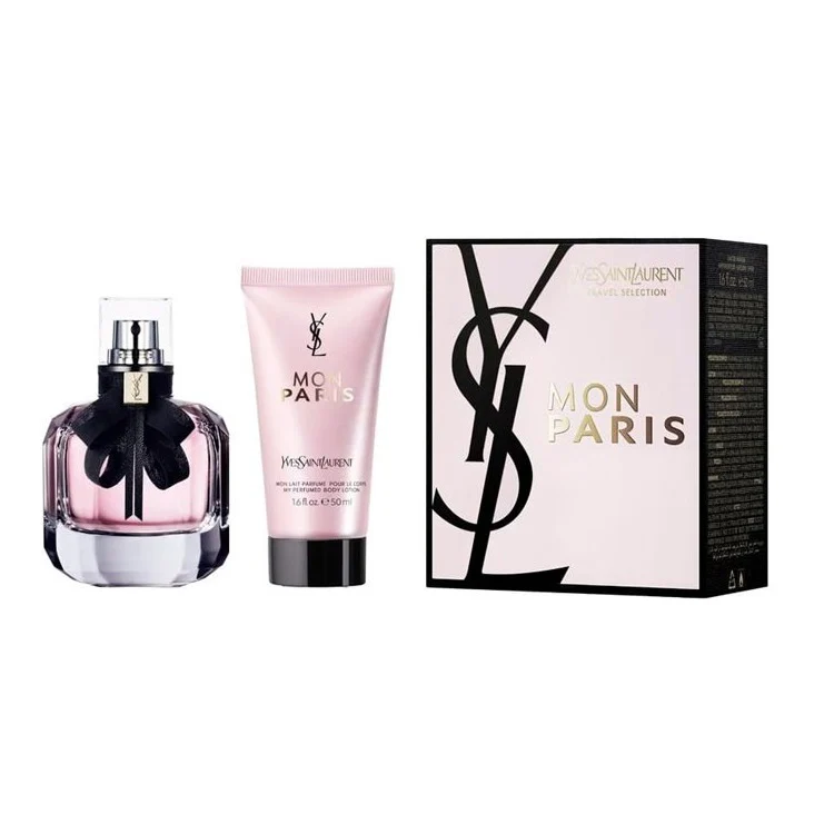 Mon Paris Pour Femme zestaw woda perfumowana spray 50ml + balsam do ciała 50ml