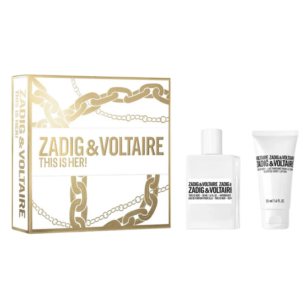 This Is Her! zestaw woda perfumowana spray 50ml + balsam do ciała 50ml