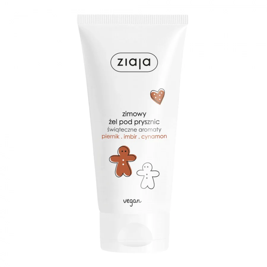 Zimowy żel pod prysznic Piernik Imbir Cynamon 160ml
